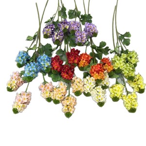 Flores Artificiales Qiye, Flor de Colza de Tallo Único, Flor de Seda para Decoraciones de Techo en Bodas - Product Image 1
