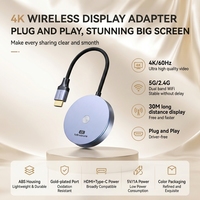 Kit adaptateur récepteur émetteur-répartiteur vidéo sans fil Mindpure 1080P en métal et plastique pour conférence