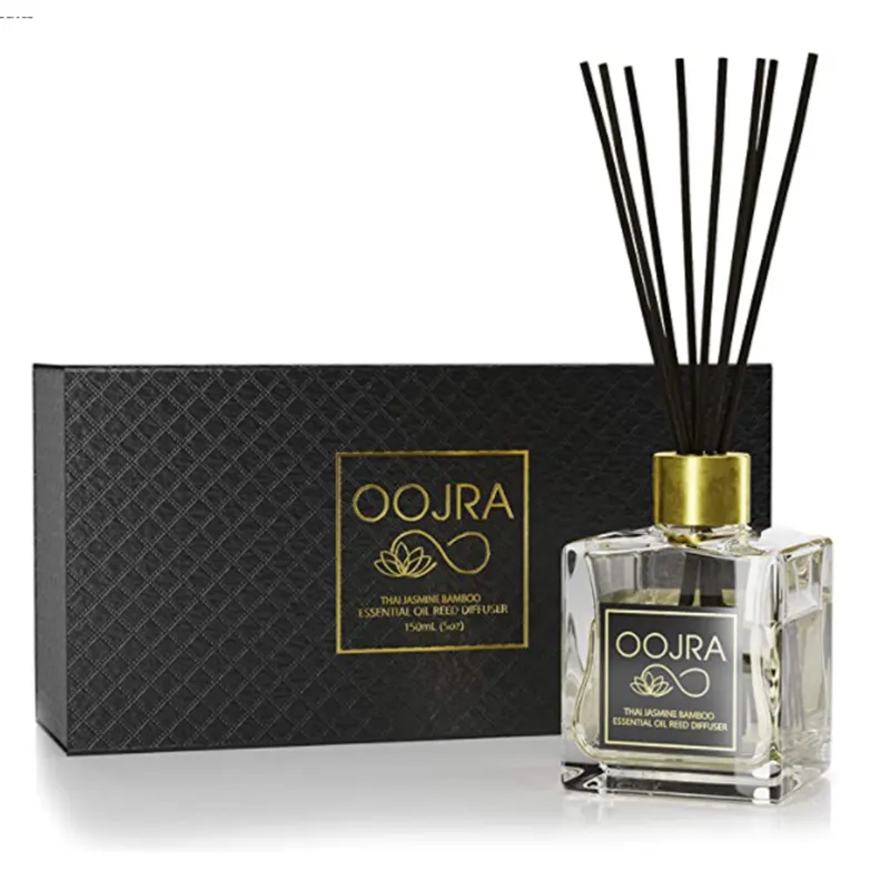 Luxury aroma gift set home fashionable Natural Essential Oil fragrance reed diffuser