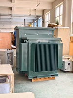Autotransformateur triphasé à bobinage multiple monté sur socle, bobine en cuivre, 500 kVA-1500 kVA, 13200 V, ZGS11 ONAN, JINMA Power Dyn1 Connection