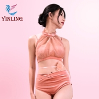 Costumes de danse lyrique pour filles à paillettes scintillantes, vente chaude, ensembles de costumes de danse lyrique professionnels de couleur personnalisée pour compétition