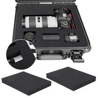 Insert en mousse de protection PU imperméable à l'eau de taille personnalisée largement utilisé pour l'emballage en feuille de mousse EPE de petit cube d'éponge EVA