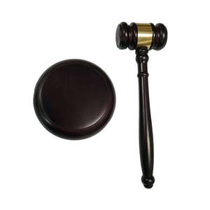 Gaveta de Madera Maciza Refinada para Juez - Gaveta de Madera para <span class=keywords><strong>Abogado</strong></span> de Estilo Retro Resistente al Desgaste con Bloqueador de Sonido - Product Image 3
