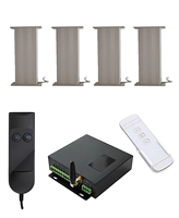 Kolom Pengangkat Listrik SLA-LC01 4000N Motor DC Aktuator Linear untuk Meja Kursi Sofa dengan Stroke yang Dapat Disesuaikan OEM