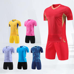 Camiseta de Fútbol de Alta Calidad con Logotipo Personalizado al por Mayor, Uniforme de Fútbol Deportivo 100% Poliéster, Camiseta de Fútbol Transpirable - Product Image 1