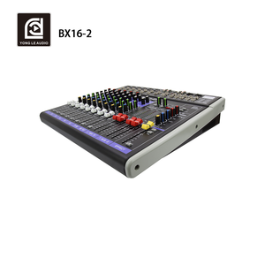 Console de mixage <span class=keywords><strong>audio</strong></span> DJ professionnelle 16 canaux, alimentée, avec écran tactile numérique, USB, en métal, 40W - Product Image 2
