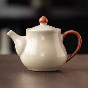 MSH Rice Yellow Ru Kiln Tetera Nuevo juego de té Kung Fu <span class=keywords><strong>Xi</strong></span> Shi Tetera Adornos - Product Image 3