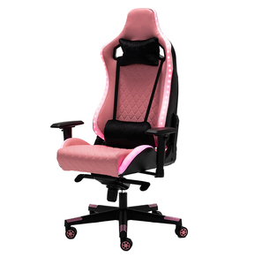 Silla Gaming RGB con Masaje y Altavoces, Silla Reclinable de Cuero PU para E-sports con Reposapiés y Soporte Lumbar para Sala de Juegos - Product Image 4