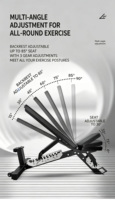 Banc de musculation pliable robuste en fer réglable, fourni par l'usine |   Banc de musculation multifonctionnel durable et sûr pour usage commercial