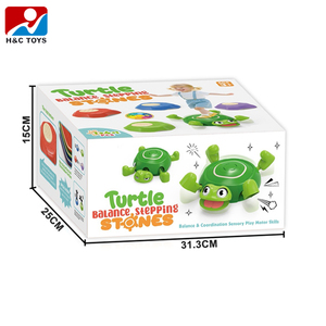 Giocattolo per Attraversare il Fiume a Forma di Tartaruga con Luci ed Effetti Sonori, Allenamento dell'Equilibrio per <span class=keywords><strong>Autismo</strong></span> <span class=keywords><strong>e</strong></span> Integrazione Sensoriale - Product Image 6