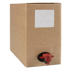 Tùy Chỉnh 3l 5l 10l 20l Rượu/Nước/Dầu/Sữa Túi Trong Hộp Với Vòi - Product Image 1