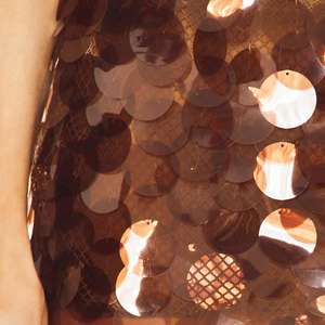 Mới Mùa Xuân Cross-Biên Giới Thời Trang Sao Sequined Thêu Giản Dị Tự Nhiên Xuất Khẩu Trực Tuyến Người Nổi Tiếng Mặc Mini Váy - Product Image 6