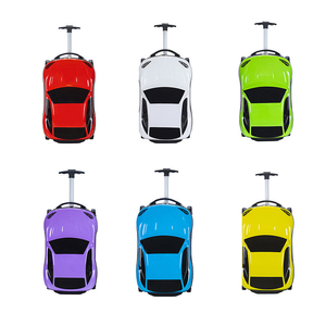 2025 nuevo 18 pulgadas peso ligero ABS niños coche <span class=keywords><strong>maleta</strong></span> carro caja poliéster doble uso 3-8 años bebé <span class=keywords><strong>maleta</strong></span> Unisex regalo - Product Image 6