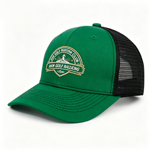 Casquette Trucker en Maille 3D Brodé Unisexe Réglable à 6 Panneaux, Casquette Décontractée avec Logo Montagne sur le Panneau Avant pour Hommes et Femmes - Product Image 1