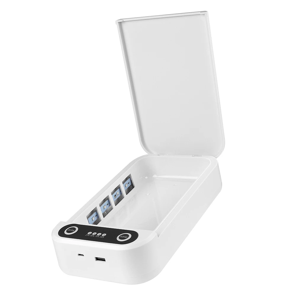 UVC телефон чистая дезинфекция коробка светодиодная подсветка воздуха дезинфицирующее средство Ультрафиолетовый Стерилизатор