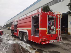 Camión Cisterna de Agua Contra Incendios Sinotruk HOWO de 16 Toneladas con Doble Puente Trasero - Product Image 6