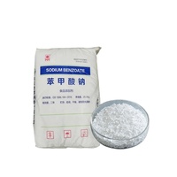 Benzoate de sodium en poudre de qualité alimentaire, conservateur, régulateur d'acidité, CAS 532-32-1, 25 kg/sac, fourni par l'usine