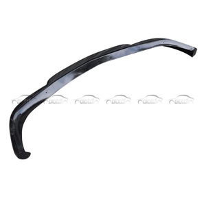 New Carbon Fiber Front Lip Bumper Chin Spoiler <b>Wing</b> Splitter Carbon Black High Polished for CLK63 W209 C209 - Product Image 6