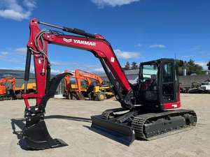 Miniexcavadora Hidráulica Yanmar SV100 de Segunda Mano con Certificación CE, 10 Toneladas, Motor de Orugas, Alta Potencia de Excavación, 1 Año de Garantía - Product Image 3