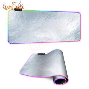 FLAME SNAKE Aesthetics Series XL 80cm RGB Tapis de souris de jeu Grande taille 30X80cm LED Tapis de souris en stock - Product Image 1