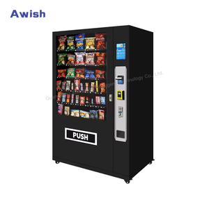 Máquina Expendedora 2024 Más Vendida - Máquina Expendedora Refrigerada Pequeña para Alimentos y Bebidas, Pantalla Táctil de 21.5 Pulgadas, 60 Compartimentos - Product Image 2