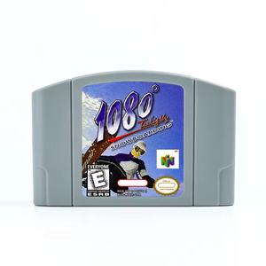 Cartucho de juego de snowboard Retro <span class=keywords><strong>1080</strong></span>, versión en inglés, consola de videojuegos N64 de EE. UU., hecha de plástico duradero - Product Image 1