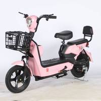 Moto électrique 350W avec batterie au plomb-acide ou au lithium, scooter électrique d'usine, vélo électrique pour adultes