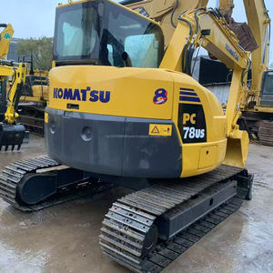 Bomba excavadora de construcción usada original de Japón Komatsu PC78, excavadora con motor, precio barato de construcción - Product Image 5