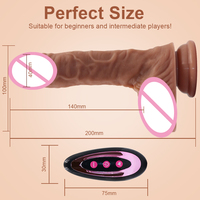 Vente flash - Jouets sexuels à ventouse puissante - Gros dildo réaliste - Jouets sexuels pour adultes pour la masturbation féminine