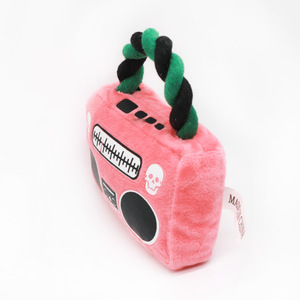 Wholesale Luxury Durable Interactive Squeaky Pet Chew Toys Hot Dog Radio Cell Phone <b>Plush</b> Dog Toys - Product Image 4