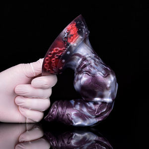 NNSX Silikon Hund <span class=keywords><strong>Penis</strong></span> Esel Pferd <span class=keywords><strong>Penis</strong></span> Unisex dicker Rückenplatz Analsex Tier Dildo - Product Image 2