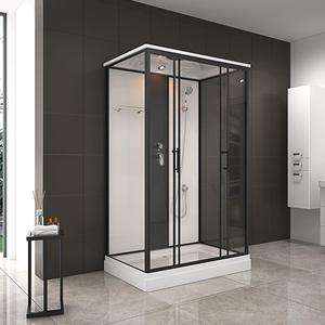 Salle de bain douche design moderne toilette portable à dosette préfabriquée chambre modulaire avec enceinte intégrée cabines complètes salles de bain