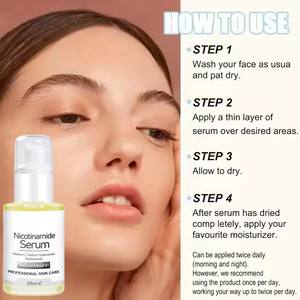 Etiqueta privada Facial Punto oscuro Cuidado DE LA <span class=keywords><strong>PIEL</strong></span> Cuerpo Hidratante Antienvejecimiento Cuidado DE LA <span class=keywords><strong>PIEL</strong></span> Ordinario Niacinamida Suero facial - Product Image 2