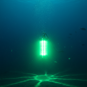 Luz LED de pesca subacuática antirrobo de 1000W 1200W para <span class=keywords><strong>piscina</strong></span>, montaje en superficie, decorativa, la más vendida, luz nocturna verde calamar para popa de barco - Product Image 1