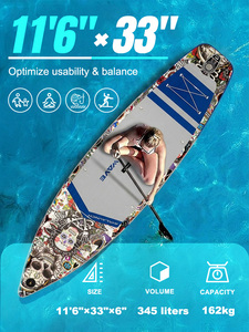Planche de <span class=keywords><strong>paddle</strong></span> <span class=keywords><strong>gonflable</strong></span> de tourisme, taille personnalisée, design gratuit, double couche, technologie Drop Stitch, ISUP, approvisionnement en gros pour les détaillants mondiaux - Product Image 2