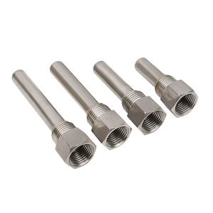 Customized High Quality Stainless Steel Self Gripping Spring Thermowell Thermocouple Assembly CNC Machined <strong>Temperature</strong> <strong>Sensor</strong> - Product Image 1