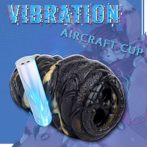 Nuevo Masturbador Masculino de Fantasía con Vibración, Copa de Masturbación de Silicona, Vagina Realista, Juguete Sexual para Adultos - Product Image 2