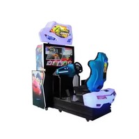 Machine de jeu vidéo de simulateur d'arcade de course de voiture Cruisin Blast à jetons | Machine de jeu de voiture de conduite pour Game Center
