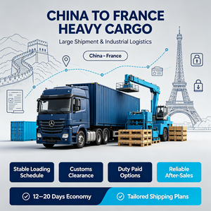 Chine vers France, Colis Aérien, Colis Maritime, Service de Transport Maritime par Camion, DDP avec Dédouanement Double - Product Image 2