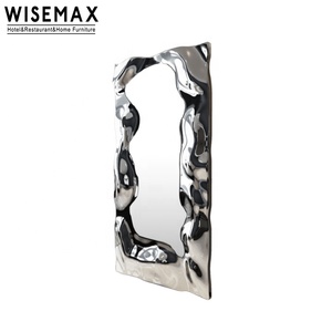 Gương Trang Trí Nội Thất Nghệ Thuật WISEMAX, Bằng Kim Loại, Hình Chữ Nhật, Gương Treo Tường Hiện Đại Độc Đáo Cho Phòng Khách - Product Image 6