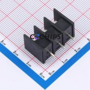 BX-DG10-7.62-3P Barrier Terminal Block Through hole Component (THT),P=7.62mm Connector - Product Image 2