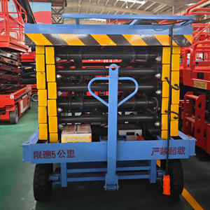 6-12m熱油圧手動伸縮はさみ作業プラットフォーム窓洗浄リフト用 - Product Image 6