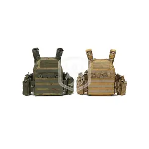 Wear-resistant Outdoor Tactical Quick Release Vest Multi-functional MOLLE Field Protective Tactical Vests
