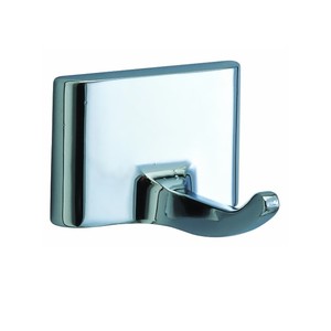 Single Robe <b>Hook</b> Zinc Alloy <b>Chrome</b> Bathroom Accessories Wall Mounted for Hotel Bathroom - Product Image 1
