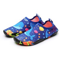 Chaussures d'extérieur d'été en gros, motif dessin animé, respirantes et antidérapantes, chaussettes de plage, chaussettes d'intérieur pieds nus, chaussures souples
