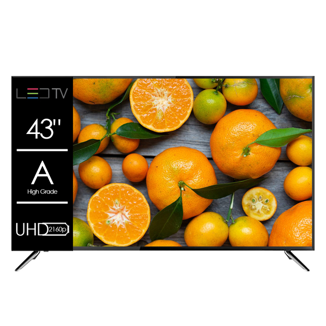 Cheap Price LED TV Tesevision De 43inch 4K Android 14 Smart TV a Grade 50 55 65 Inch 4K TV