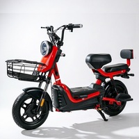 Vélo électrique de ville à assistance au pédalage, moteur arrière sans balais numérique électronique 350W/500W, 7 vitesses, batterie 48V/60V