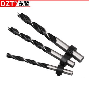 Dzt Blue 150mm Slanted Hole Positioner Woodworking Drill Adjuster Aluminum Forstner Bit Holder <b>Tool</b> - Product Image 5