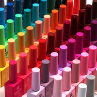 BOZLIN Fournitures en Gros OEM Kit de Vernis à Ongles Gel Vegan 15ml 60 Couleurs, Vernis Gel UV LED, Ensemble de Vernis à Ongles Gel Marque Privée