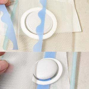 Aibeze-parche para hernia umbilical, paquete de 7 piezas, cinturón de fijación impermeable para el cuidado del bebé, para recién nacidos de 0 a 6 meses - Product Image 5